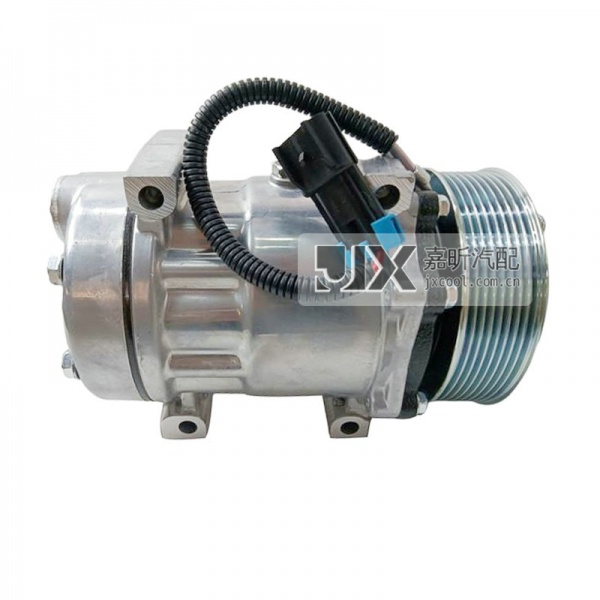 【JX41101】Sanden Compressor  SD7H15 4816  DMP  V8 12V 119mm NAVISTAR GWA 2 WIRE
