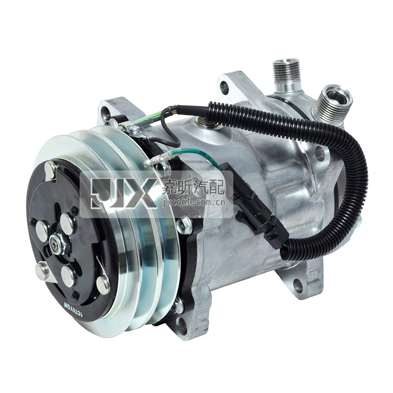 【JX41102】Sanden Compressor  SD7H15 4271 2A 132mm 24V VOR