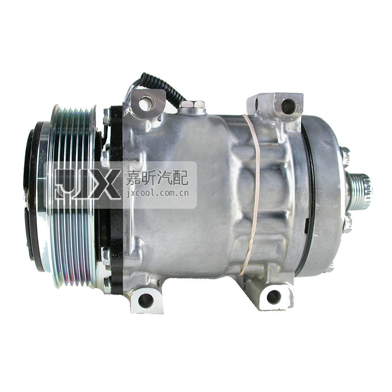 【JX41103】Sanden Compressor  SD7H15 125MM PV6 12V MDA HEAD