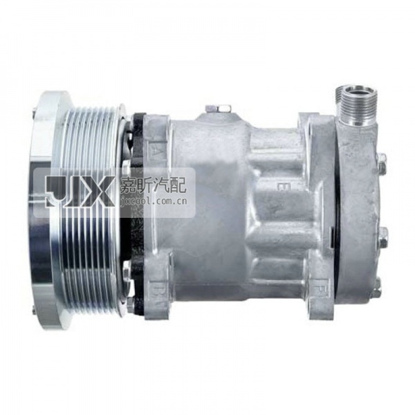 【JX41108】Sanden Compressor  SD7H15 4738 PV8 12V 133mm JD HEAD