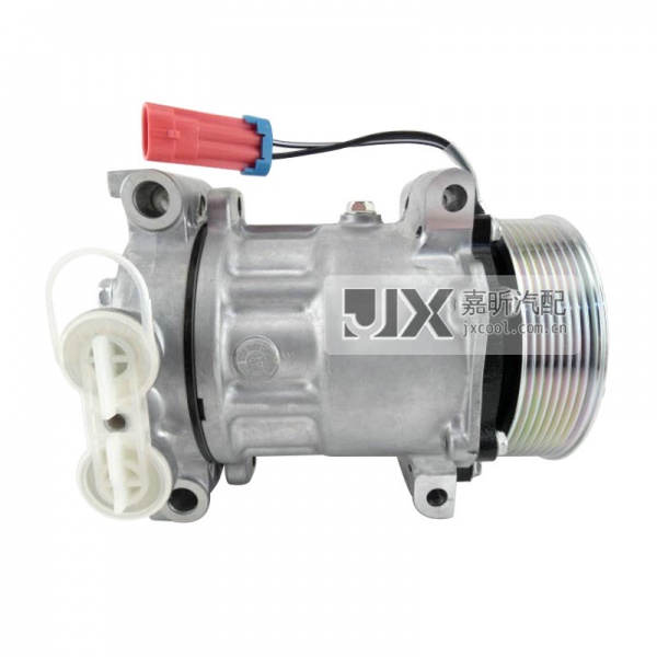 【JX41110】Sanden Compressor  SD7H15 PV8 119mm 12V DIRECT MT GT HEAD PAD