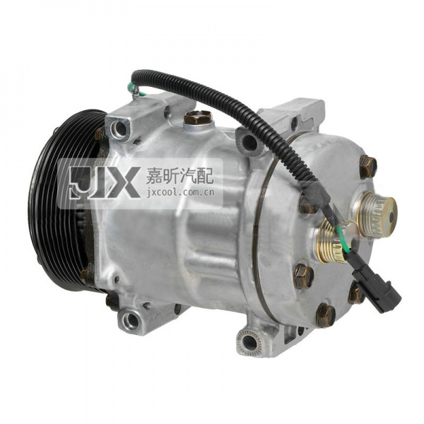 【JX41111】Sanden Compressor  SD7H15 8144 PV8 119mm 24V DIRECT H 1 x 14