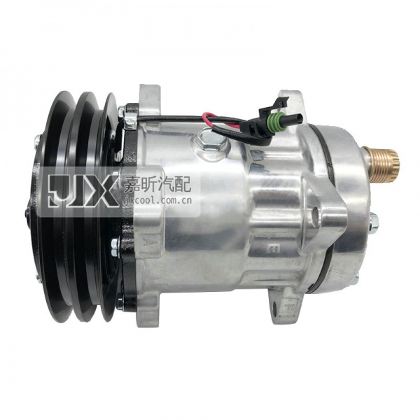 【JX41121】Sanden Compressor  SD7H15 8091 2A 150mm 12V HOR KG HEAD