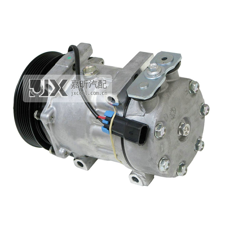 【JX41123】Sanden Compressor  SD7H15SHD 4079 PV6 125mm 12V DIRECT MT VPAD