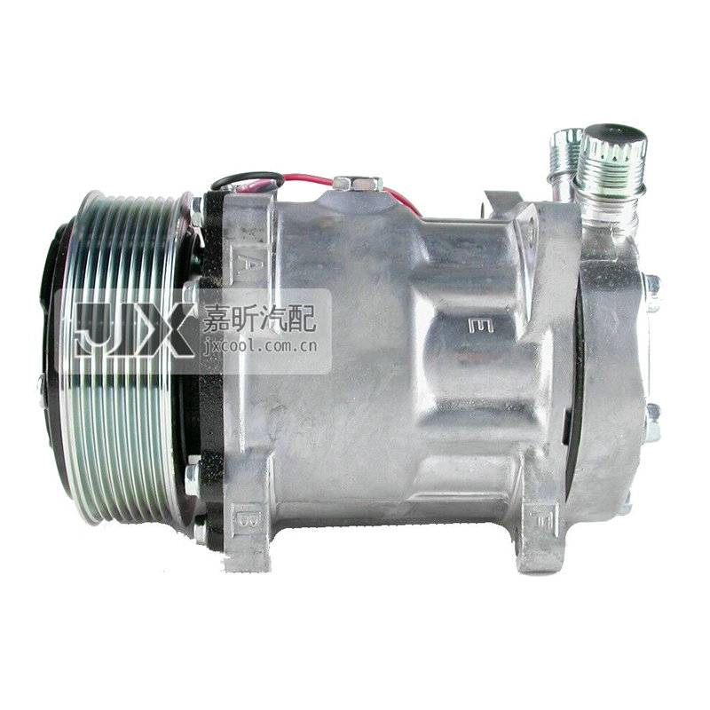 【JX41125】Sanden Compressor  SD7H15 4710 VTO 119mm PV8 12V EAR