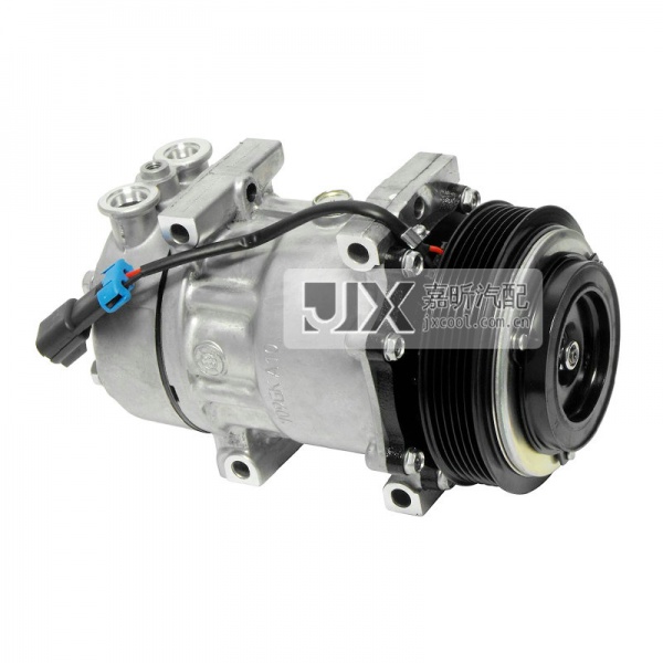 【JX41127】Sanden Compressor  SD7H15SHD 4079 PV6 125mm 12V DIRECT MT VPAD