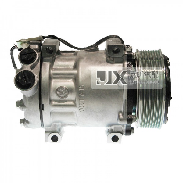 【JX41131】Sanden Compressor  SD7H15 4767 119mm PV8 12V DIR WH