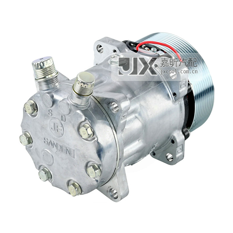 【JX41133】Sanden Compressor  SD7H15 8035 125mm PV10 12V