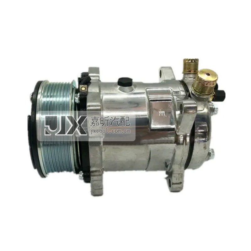 【JX40304】Sanden Compressor  SD5H14 / 508 / 5S14 /SD508 / PV8   12V/24V