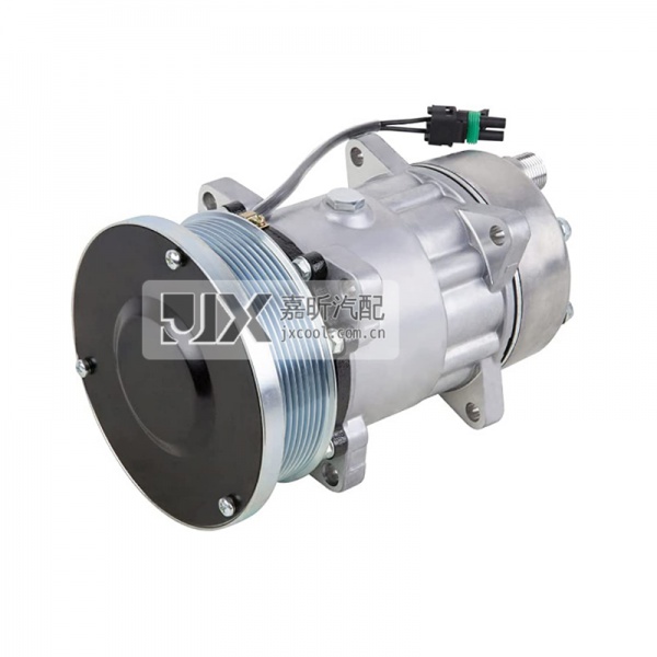 【JX41037】Sanden Compressor  SD7H15 4637 HOR 133mm PV8 12V