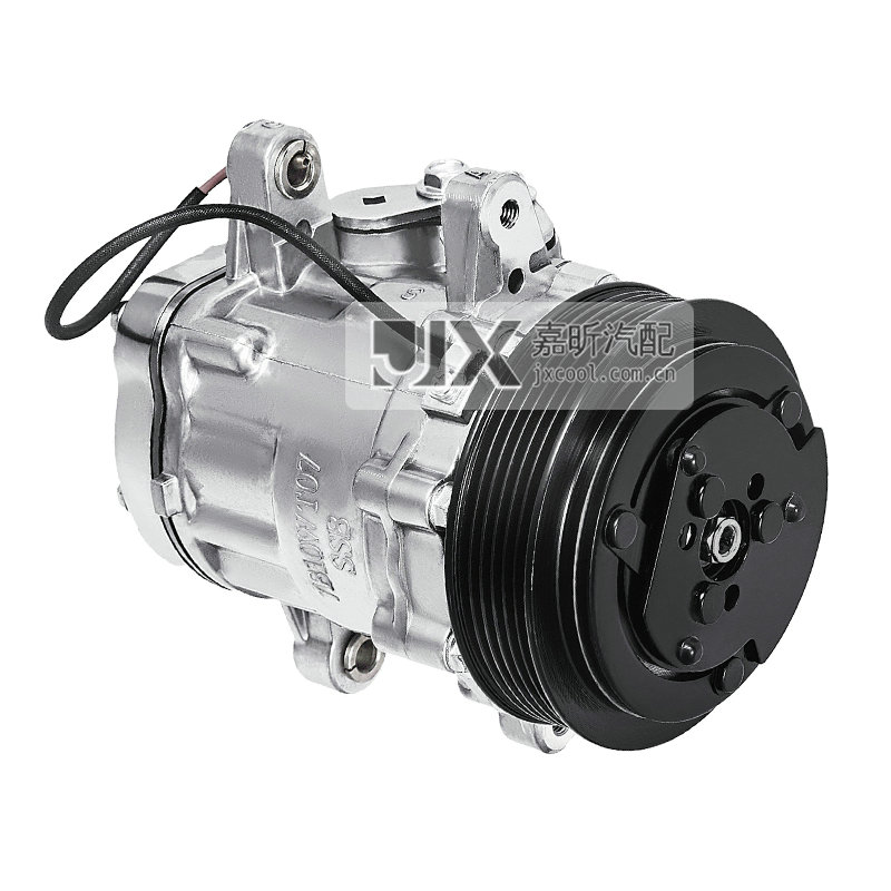 【JX41603】Sanden Compressor  SD7B10 7176  112mm  PV6  12V