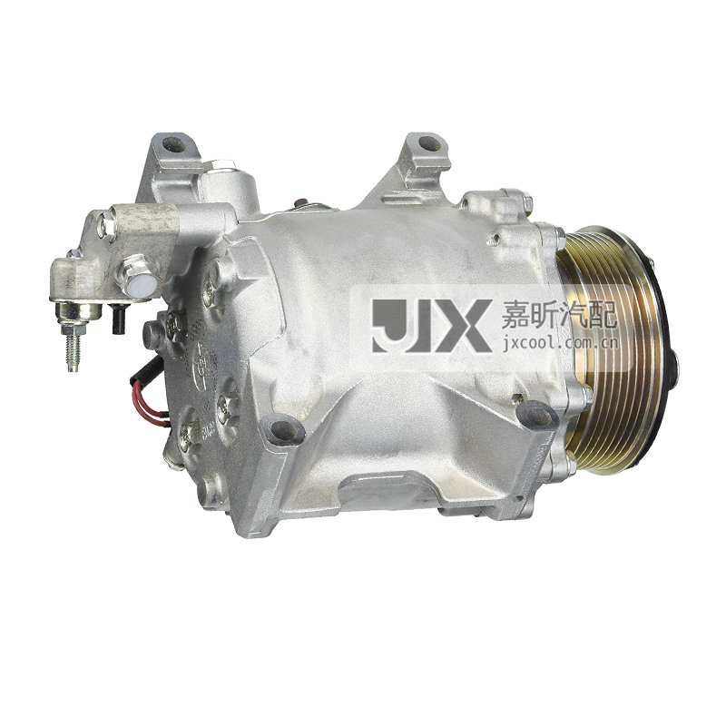 【JX41605】Sanden Compressor  SD7B10 7055 122mm PV5 12V LB PORTLESS