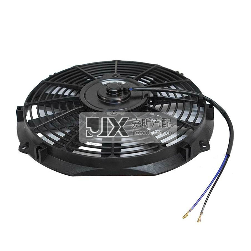【JX80016】Universal Electric Fan 12 Inches 24V 80W Straight Blade