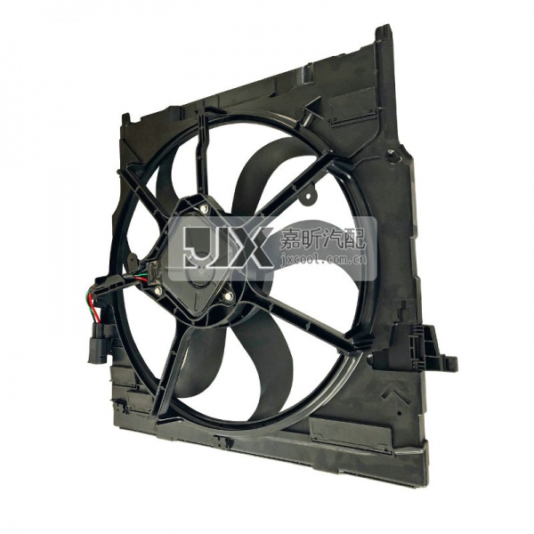 【JX80028】Engine Radiator Cooling Fan Assembly fit BMW E70 E71 X5 X6 08-14 17427616102