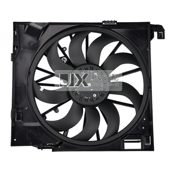 【JX80062】Engine Radiator Cooling Fan Fit for Jaguar XF XJ XJR XJR575 XKR XKR-S  OEM：C2D38737