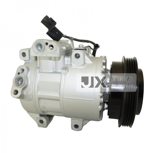 【JX27232】AC Compressor  6SBU16  120MM /4PV  For  HYUNDAI ACCENT III KIA RIO II   OE：97701-1G000  977011G010   11270-24600  97701-1G000