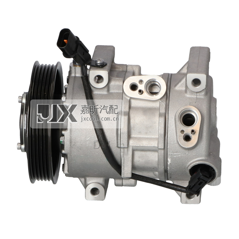 【JX27252】AC Compressor  DVE9  118MM /5PV  For  KIA RIO III 1.2  OE:97701-1W100   1A3AE-02300   977011W100  977011W110   1A3AE-02100