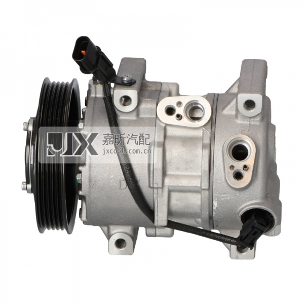 【JX27252】AC Compressor  DVE9  118MM /5PV  For  KIA RIO III 1.2  OE:97701-1W100   1A3AE-02300   977011W100  977011W110   1A3AE-02100