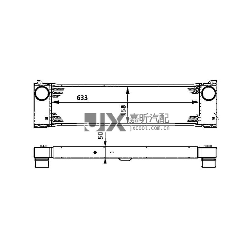 【JX68288】Intercooler For MERCEDES-BENZ Viano （W639） OE:A6395010301  6395010301