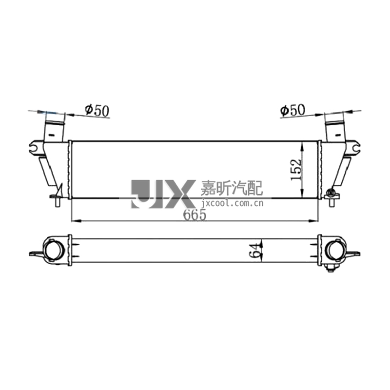 【JX68326】Intercooler For Chevrolet Trailblazer 2013-2020 OE:94714569  94772237