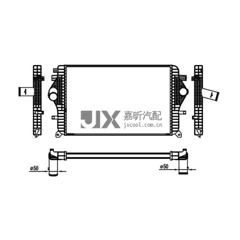 【JX68382】Intercooler For HAVAL H6 OE:1119100XKZ36A