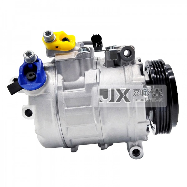 【JX06161】Air Conditioning Compressor Denso 7SEU17C 110MM / PV4 For BMW 5Er E60 520I 525I 525D 530I 530D 535D 7Er E65 730I 730Li OE: 64526925721  DCP05021  64506901781  64526925721  64529180547