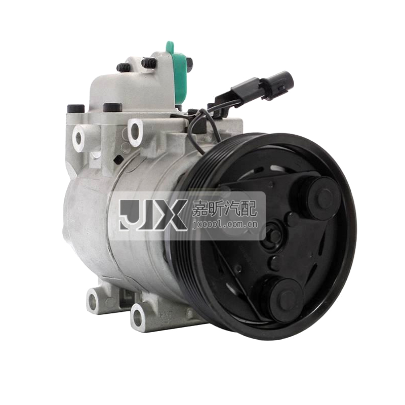 【JX27259】Air Conditioning Compressor HS15 123MM / 6PV For HYUNDAI Matrix （FC） '01-'10 OE: 9770117800  DEYDA-02