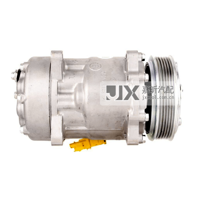 【JX10139】Air Conditioning Compressor SANDEN SD7V16 119MM /  PV6 For CITROEN FIAT LANCIA PEUGEOT OE: 9646416780  9800859180  6453TF  6453LX  6453JN