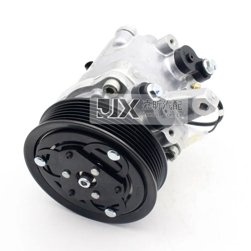 【JX42208】SV07E 6pk 113mm 12V Air Conditioning Compressor for Kubota M135 GXDTC Tractors OE: 3P999-00620  447280-3080  447280-3050  4472803080