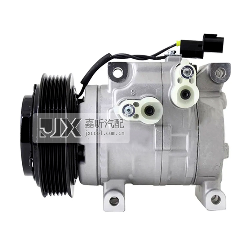 【JX27266】DF11 125MM / 6PV Air Conditioning Compressor For Hyundai -Accent -Solaris 1.4 OE: 97701-1S400  97701-H7060  97701-H7000
