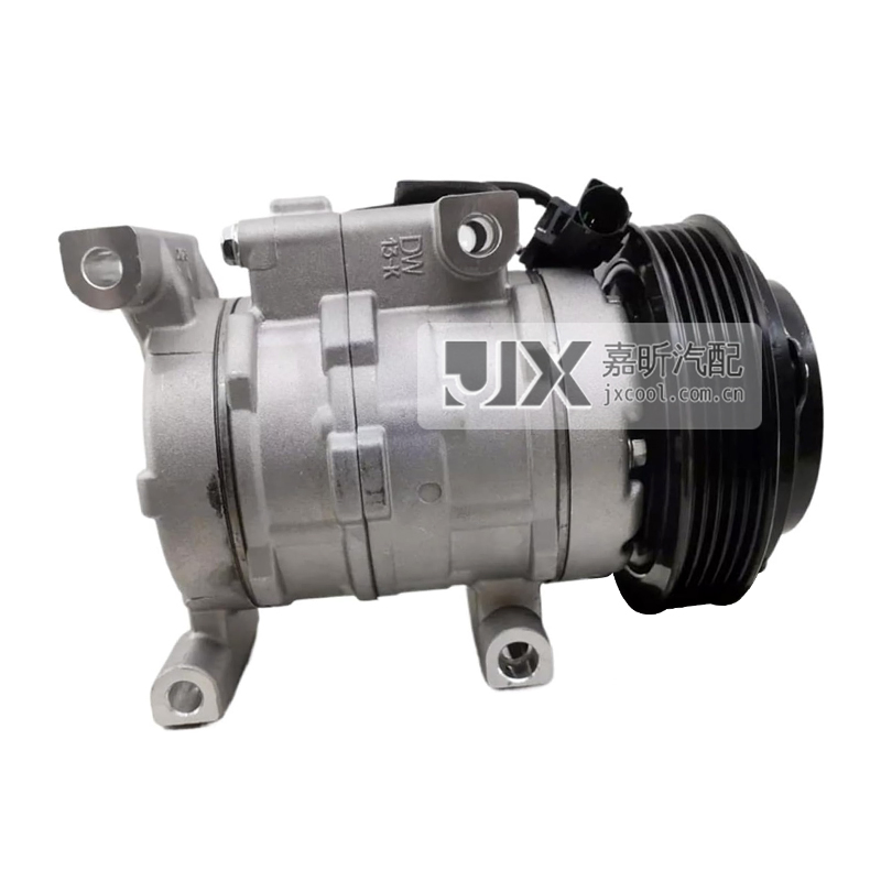 【JX27266】DF11 125MM / 6PV Air Conditioning Compressor For Hyundai -Accent -Solaris 1.4 OE: 97701-1S400  97701-H7060  97701-H7000