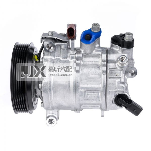 【JX03176】6SAS14C 125MM PV6 12V Air Conditioning Compressor For AUDI A4 B9 A5 F5 8W A6 A7 Q5 2020-2024 OE: 8W0816803L  DCP02111