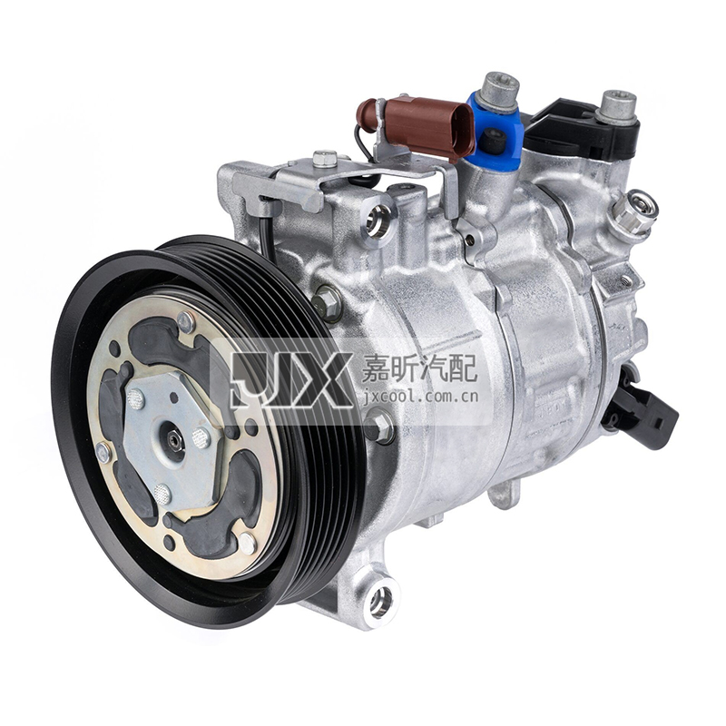 【JX03176】6SAS14C 125MM PV6 12V Air Conditioning Compressor For AUDI A4 B9 A5 F5 8W A6 A7 Q5 2020-2024 OE: 8W0816803L  DCP02111
