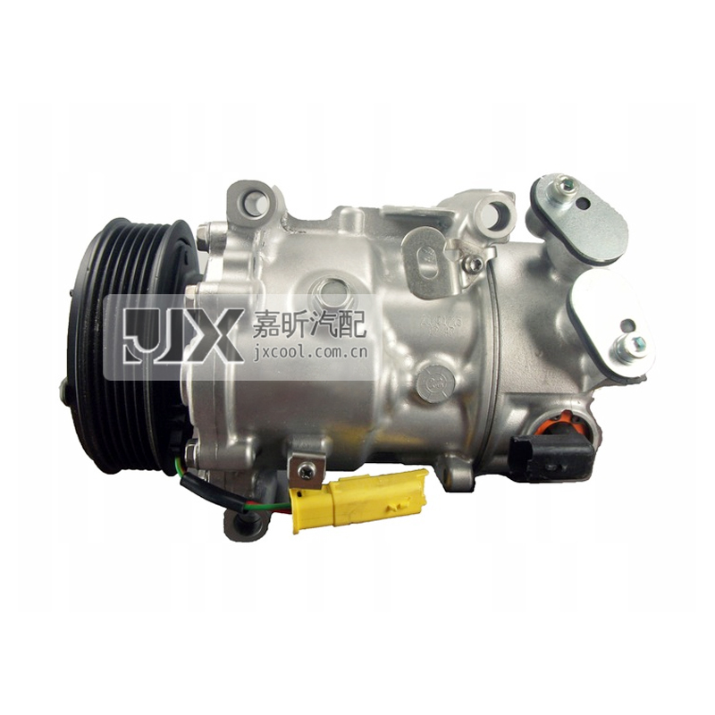 【JX10141】SANDEN SD6C12 119MM / PV6 / 12V Air Conditioning Compressor For CITROEN C4 CACTUS OE: 9802501780  9802555880
