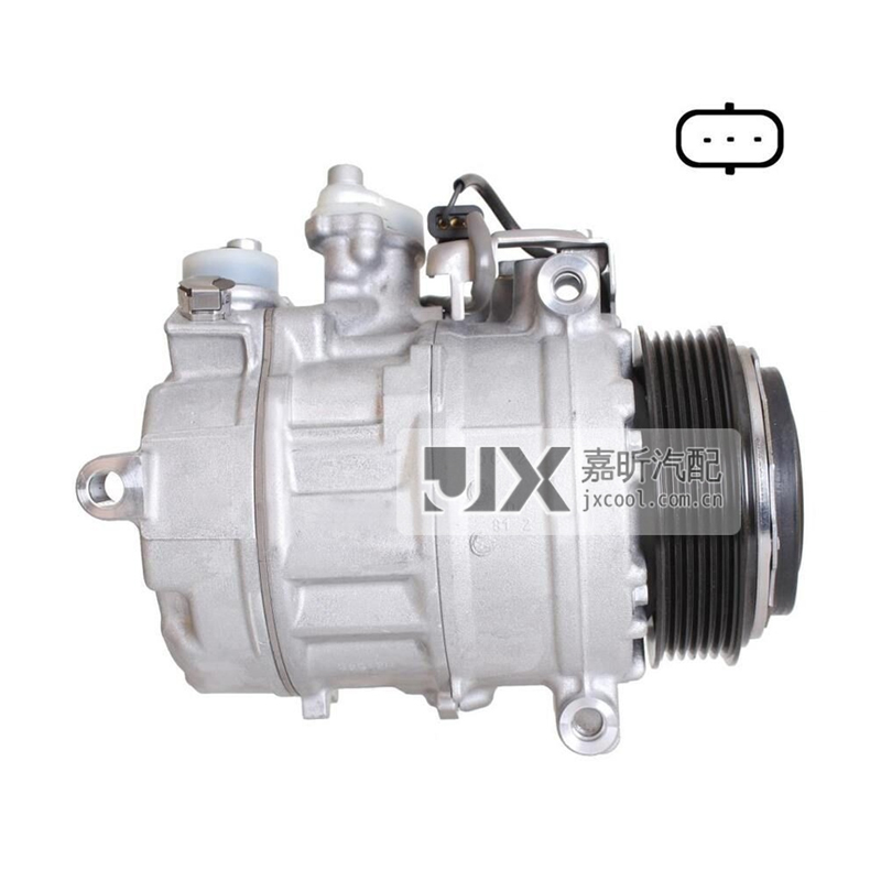 【JX21176】Denso 7SAS17C 110MM / PV6 Air Conditioning Compressor For Mercedes Benz Gle 250 E400 E450 S550 2.2 3.0 4.7 5.5 2013- OE: A0008303702  A0008303202