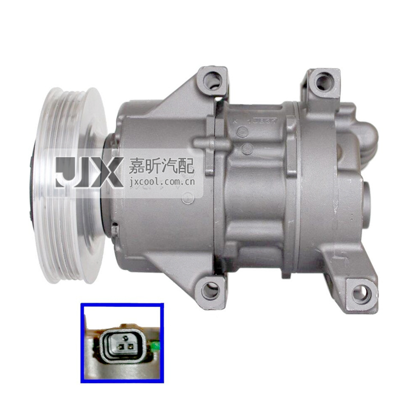 【JX27270】DENSO 6SES14C 123MM / 5PK / 12V Air Conditioning Compressor For KIA （KS）, K5 17- OE: 97701-D4300  97701D4300
