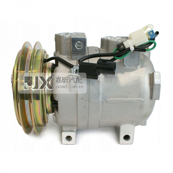 【JX27273】ZEXEL DKV-14C 135MM / 1PK / 24V Air Conditioning Compressor For Hyundai Excavator and Loader OE: A5000067400-1  11N6-90040