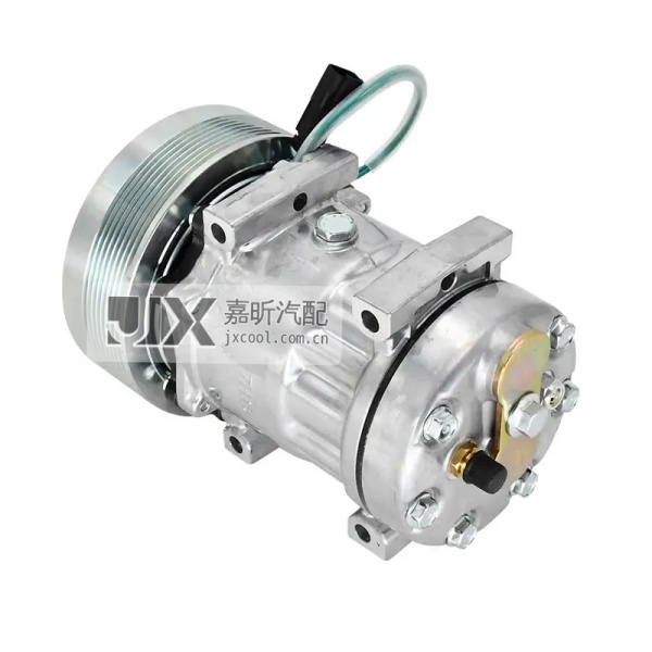 【JX42214】SANDEN SD7H15 152MM / 8PK / 24V Air Conditioning Compressor For CATERPILLAR Carter 772G 152 OE: 183-5106  75R81134