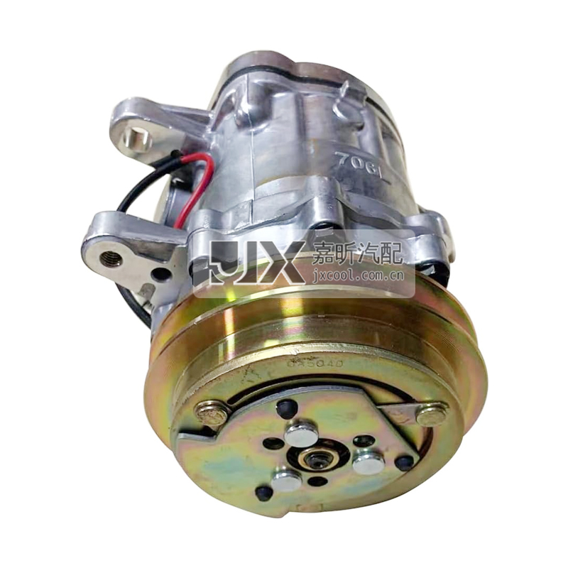 【JX41607】SD7B10 7189 110MM 1GA 12V Air Conditioning Compressor For Yanmar Excavator Tractor OE: 7189  0296712931