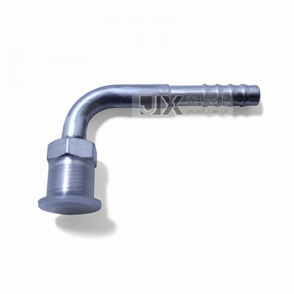 【JX72064】Auto A/C Hose Fittings #6 male O ring fittings 90 degree Aluminium