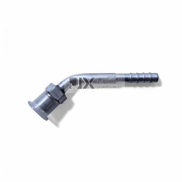 【JX72063】Auto A/C Hose Fittings #6 male O ring fittings 45 degree Aluminium