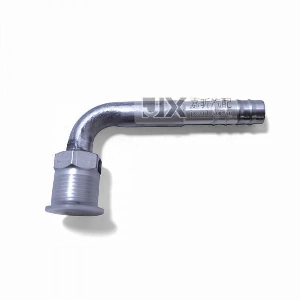 【JX72067】Auto A/C Hose Fittings #8 male O ring fittings 90 degree Aluminium