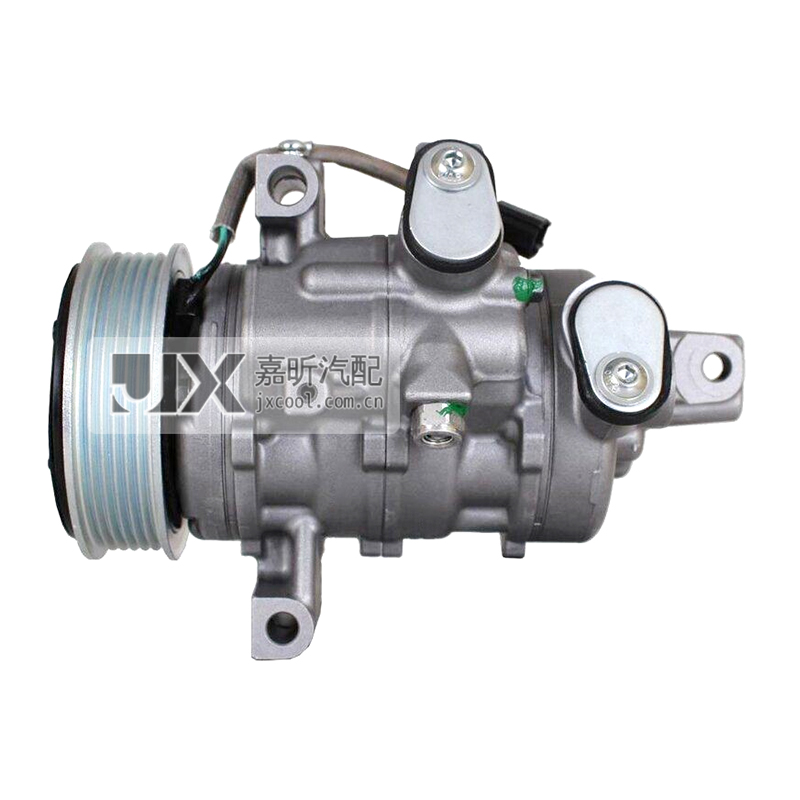 【JX13214】DENSO 10SRE13C 100MM / PV6 / 12V Air Conditioning Compressor For FORD FIESTA MK8 / ECOSPORT 1.5 TDCI OE: H1BH19D629CA, H1BH-19D629-CA, H1BH-19D629-CB, 2112668