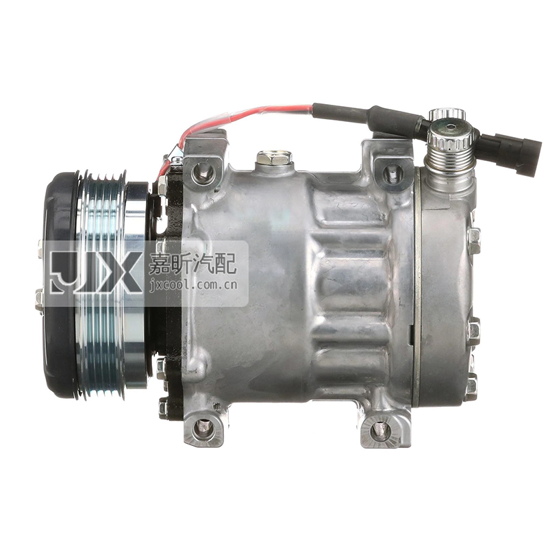 【JX41146】SD7H15, PV4, 112MM, 12V Air Conditioning Compressor for NEW HOLLAND T4 / T5 SERIES OE: 84290377, 51453028, 6092N