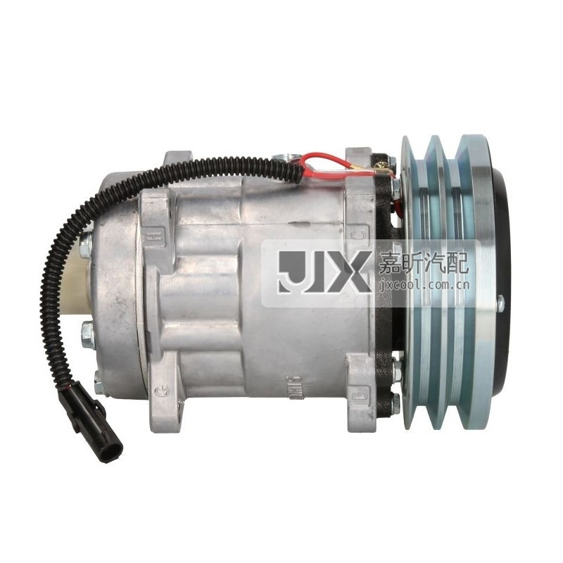【JX41149】SD7H15, 2A, 152MM, 12V Air Conditioning Compressor for New Holland T7500 /TVT /TG /TJ Series OE: 4478SAN, SD7H15-4609, 1999755C3, 1990755C3, 194121A1, 1999755C2