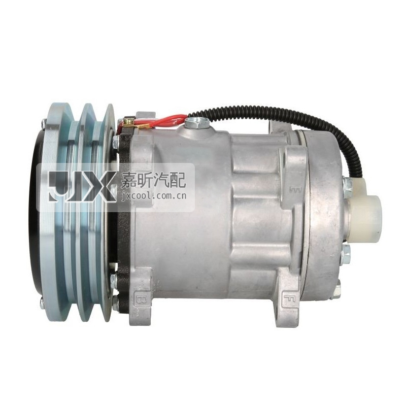 【JX41149】SD7H15, 2A, 152MM, 12V Air Conditioning Compressor for New Holland T7500 /TVT /TG /TJ Series OE: 4478SAN, SD7H15-4609, 1999755C3, 1990755C3, 194121A1, 1999755C2