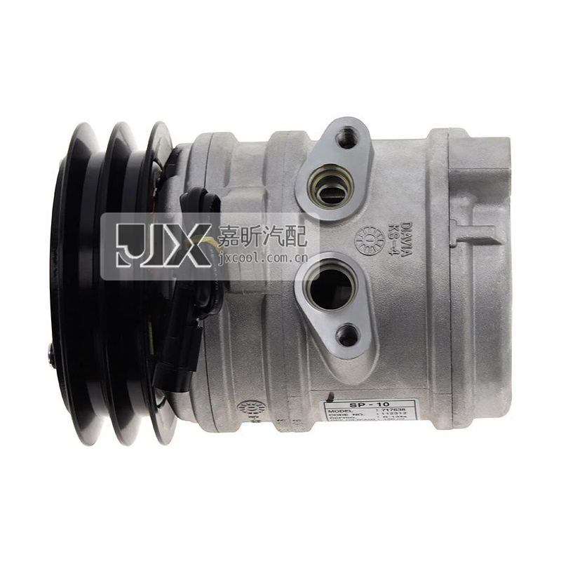 【JX08161】SP10 120MM 6PV 12V Air Conditioning Compressor For Kubota Heavy Compatible OE: 3541139M91  71721705  46469764