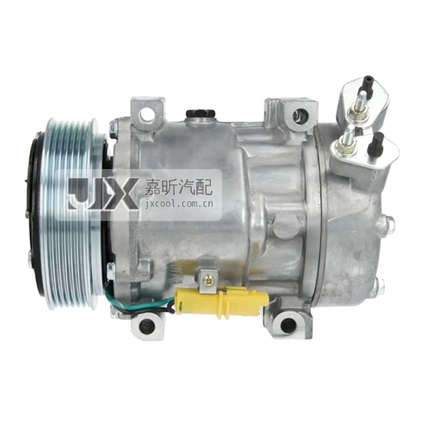 【JX10144】SD7V16 119MM PV6 12V Air Conditioning Compressor for Peugeot 306 1.9 DT  OE: 9645440480  6453.NK