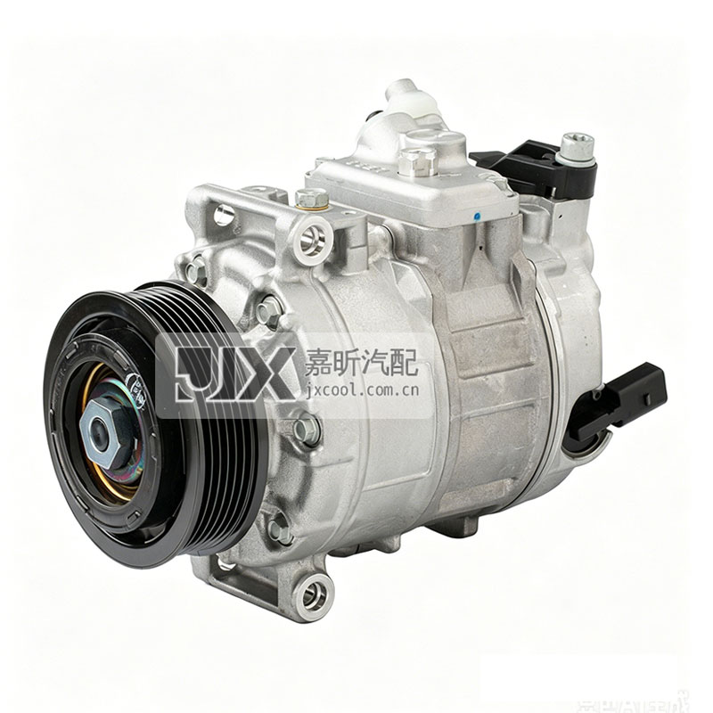 【JX03184】DENSO 7SEU17C 100MM  PV6  12V Air Conditioning Compressor For VW Transporter T5 2003- OE: 7E0820803  DCP32050